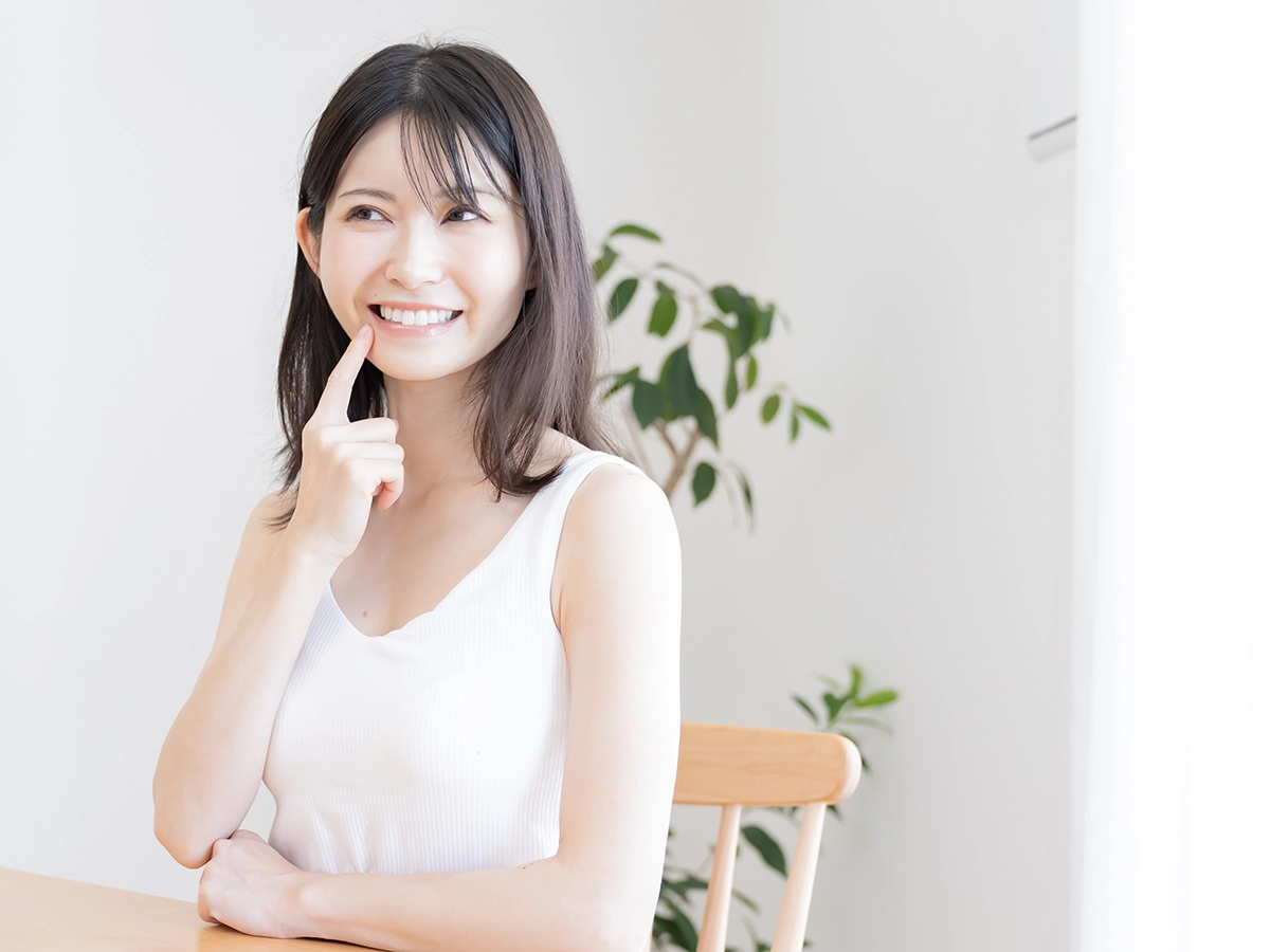 矯正治療をした女性